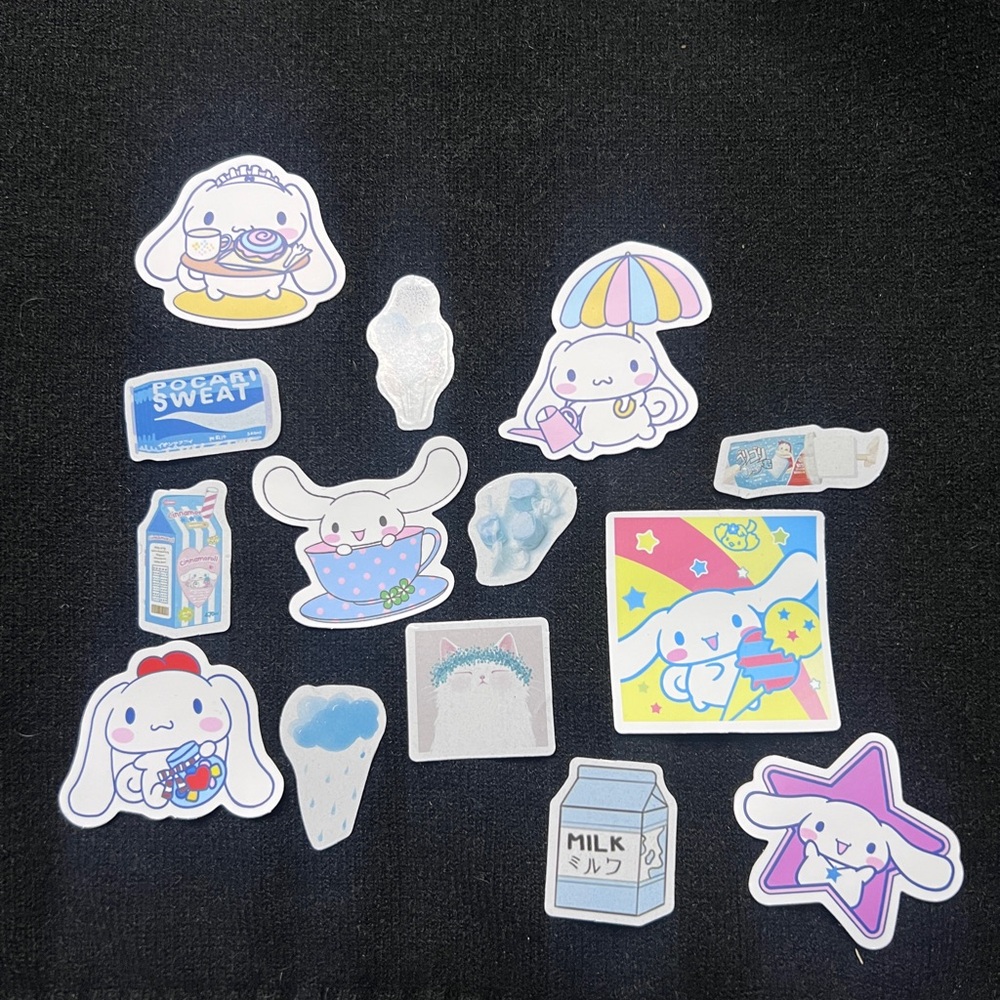 Cute Cartoon Character Sticker Set - Picture 2 of 16